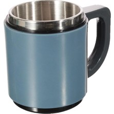 Store AND430 Içi Çelik Dışı Plastik Kupa Mug, Kırmızı/ Mavi, 500 Mg
