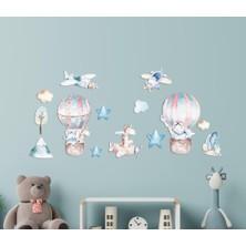 Store Bebek Çocuk Odası Duvar Süsü Ev Dekorasyon Mdf Uv Baskı ile Canlı Renklerde Eğlenceli Tasarımlar MDL91424