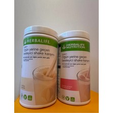 Herbalife Besleyici Shake Karışımı Formül 1 Ahududu 550 G 1 Vanilya 550 G