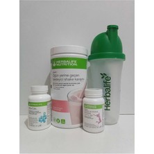 Herbalife Kilo Aldırıcı Set1- Ahududu Beyaz Çikolata Shake, Bir Extra-Cal Tablet ve Bir Kadın Vitamin Tableti