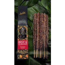 Sree Vani Rose & Olıbanum Magical Manifest-Sanatsal Doğal El Yapımı Gül & Akgünlük Premium Kalite Tütsü