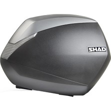 Shad SH36 Titanium Motosiklet Yan Çanta Takım 36 Litre Kapasite Motor Yan Heybe Siyah
