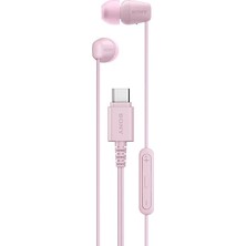 Sony IER-EX15CP Usb-C Kablolu Silikonlu Kulak Içi Kulaklık - Pembe