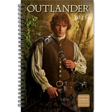 Store Outlander 2025 Haftalık ve Aylık Planlayıcı, 16 Aylık Nişan Takvimi: Eylül 2024 - Aralık 2025, 9 Inç x 6 Inç