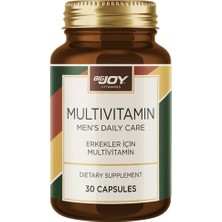 Bigjoy Vitamins Big Joy Vitamins Multivitamin Men\'s Daily Care 30 Kapsül