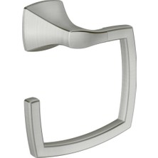 Store Voss Collection Fırçalanmış Nikel Banyo El Havlusu Yüzüğü, Duvara Monte Açık Havlu Halkası, YB5186BN 29,5 x 7,2 x 17,3 cm