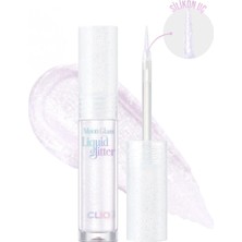 Store Işıltılı ve Şeffaf Likit Glitter Moon Glass Liquid Glitter Sweet Cloud (03 Violet Topping)