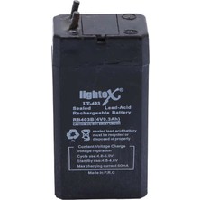 Store LT-403 4V 0.3AH Işıldak Fener Aküsü