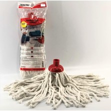 Store 2 Adet Ipli Mop Normal Boy Ipli Paspas Elmas Fırça %100 Pamuk Mop. Başlığı Tüm Zeminlere Uygundur 2 Adet