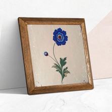 Store Pinecone Ebru Sanatı Taş Duvar Tablosu - Ahşap Çerçeveli Taş Tablo - 25X25 cm - Dekoratif Duvar Sanatı - Modern Ev ve Ofis Duvar Dekoru W1-136