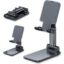 Store HT-2121 Katlanabilir Telefon ve Tablet Standı Ayarlanabilir Taşınabilir Elektronik Cihaz Standı