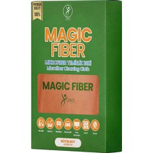 Store Magic Fiber Mikrofiber Temizlik Bezi Büyük Boy –%80 Polyester%20 Polyamid, Iz Leke Tüy Bırakmaz, Mutfak Banyo Cam Araç Için Çok Amaçlı Temizlik Bezi, 60°c'ye Kadar Yıkanabilir