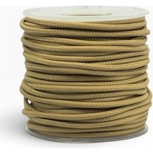 Bileklik, Outdoor ve Hobi Polyester Paracord Ipi 2.2 mm No 14 20 Metre Kum Beji