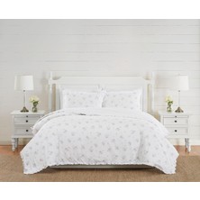 Store 3 Parça Tam/kraliçe Nevresim Seti - Signature Rosebury Yatak Koleksiyonu, Beyaz/pembe