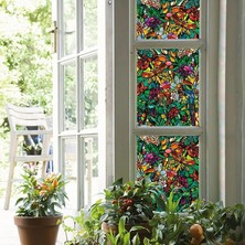Store 346-0647-4PK Kendinden Yapışkanlı Gizlilik Camı Pencere Filmi, Yaylı Şapel/tulia, 43 cm x 198 cm Rulo, 4'lü Paket