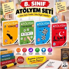 Arı Yayıncılık 8. Sınıf Arı Atölyem Seti (4'lü Set) – Lgs Hazırlık Kitapları