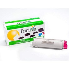 Lexroo Oki C5650 Macenta (43872322) Muadil Toner