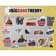 Lexroo The Big Bang Theory Laptop Notebook Tablet Sticker Seti
