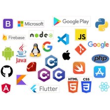 Lexroo Yazılımcı Temalı Sticker Set 27 Adet
