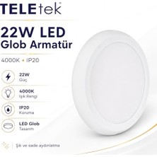 22W 4000K Ip 20 LED Glob