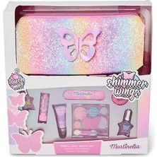 Lexroo Shımmer Wıngs Pencıl Case & Beauty Set Lote 8 Pz