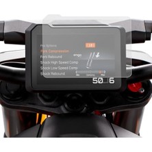 Ktm 990 Duke ile Uyumlu Mat Ekran Ekran Koruyucu; Motosiklet Dijital Gösterge Paneli Için Parlama ve Yansıma Önleyici, 9h Nano Cam 5 Inç 2024