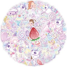 Lexroo 25'li Su Geçirmez Opak Sticker Seri : 21
