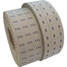 Lexroo Beden Etiketi Xl (1 Rulo 3500 Adet)