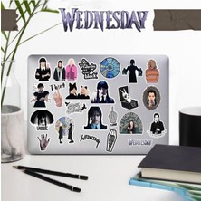 Lexroo Wednesday Laptop Notebook Telefon Kılıfı Sticker Paketi