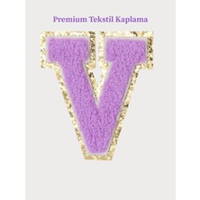 Lexroo Quencher Uyumlu Premium Harf Sticker/aksesuar – Tekstil Kaplama Kişiselleştirilmiş Tasarım (V)