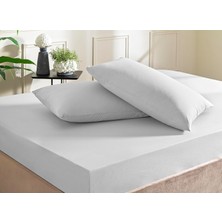 Color Dreams Ranforce King Size Fitted Çarşaf Seti Gri