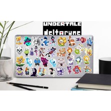 Lexroo Undertale Sticker Telefon Laptop Notebook Tablet Defter Matara Stiker Etiket