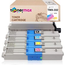 Lexroo Oki Uyumlu C332 Muadil Toner Takım