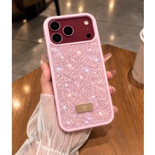 Atech Gsm Iphone 18 Pro Max Uyumlu Premium Taşlı Telefon Kılıfı