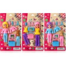 Lexroo AMY-26M1 Kartelalı Bebek Seti Oyuncak Bebek(Adet Fiyatıdır)