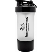 Supplementhane Fitness Smart Shaker 550 ml + Toz Saklama Kablı - Silver