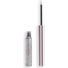 Festive Allure Chromatic Likit Eyeliner, Silver Flash