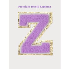 Khi-Zai Quencher Uyumlu Premium Harf Sticker/aksesuar – Tekstil Kaplama Kişiselleştirilmiş Tasarım (Z)