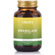 Bromelain 60 Bitkisel Kapsul