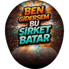 Khi-Zai Ben Gidersem Bu Şirket Batar Bilek Destekli Mouse Pad