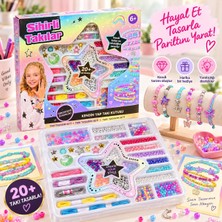 Craft and Arts Takı Seti Sihirli Takılar Yıldız Kendin Tasarla 20+ Takı Hobi Seti 6+