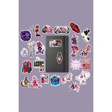 Khi-Zai Hazbin Hotel V3 Sticker Paketi/bullet Journal Defter Çıkartma Ajanda Laptop Etiket, 787648768467