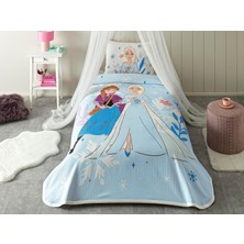 Khi-Zai Disney Frozen Family Standart Pamuk Nevresim Takımı, Mavi, Tek Kişilik