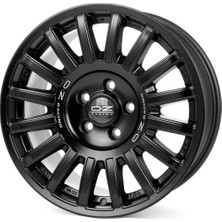 O.z. Rally Raid 18X8.5 6X139.7 Et+25 Matte Black+Silver Lettering