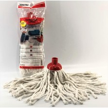 Store Jumbo Boy Ipli Mop Elmas Fırça % 100 Pamuk Klasik Uzun Ipli Mop Ev Ofis Depo Temizlik Paspası