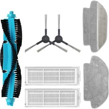 Khi-Zai Viomi V2-V3-V2 Pro-Viomi Se Robot Süpürge Uyumlu Hepa Filtre,fırça,mop Paspas Yedek Seti-7 Parça