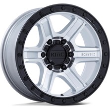 Kmc KM551 Outrun 18X9.0 6X139.7 Et+18 Machined/gloss Black Lip