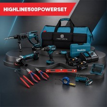 Makita Reıs HIGHLINE500-POWERSET 15 Parça