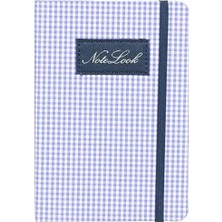 Notelook Cotton A6 Mor Çizgili Defter