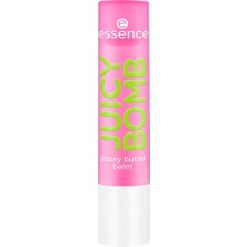Juicy Bob Glossy Butter Dudak Balmı No. 03, Pembe, Doğal ve Parlak, Vegan, Paraben Içermez, Mikro Plastik ve Nano Parçacık Içermez, Tekli Paket